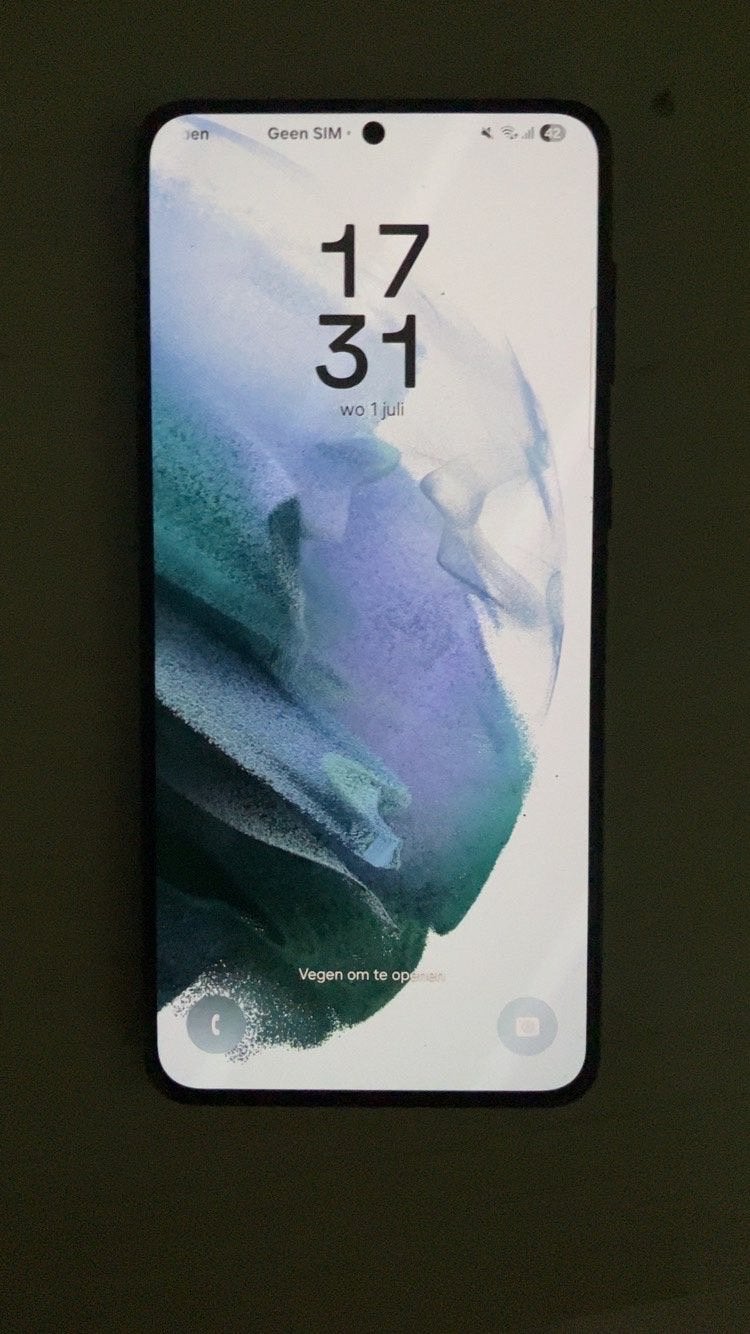Samsung S21 Plus 5G - Zwart (Gebruikt), Ophalen, Gebruikt, Zwart, Touchscreen