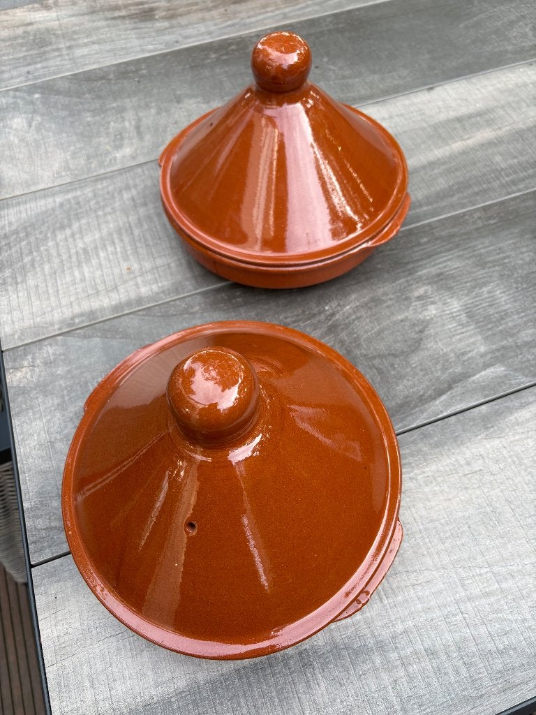 2 Tajine schalen met deksel, Ophalen, Zo goed als nieuw, Overige materialen, Overige typen