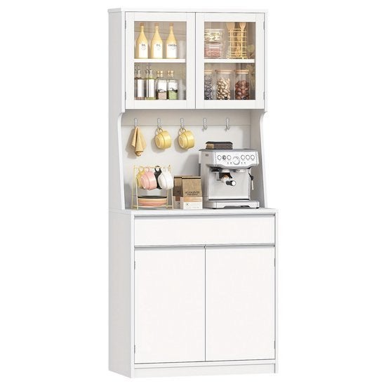 Keukenkast – Keukenbuffet – Keukenkast Wit, Corvance B.V., Verzenden, Nieuw, Corvancebol@gmail.com