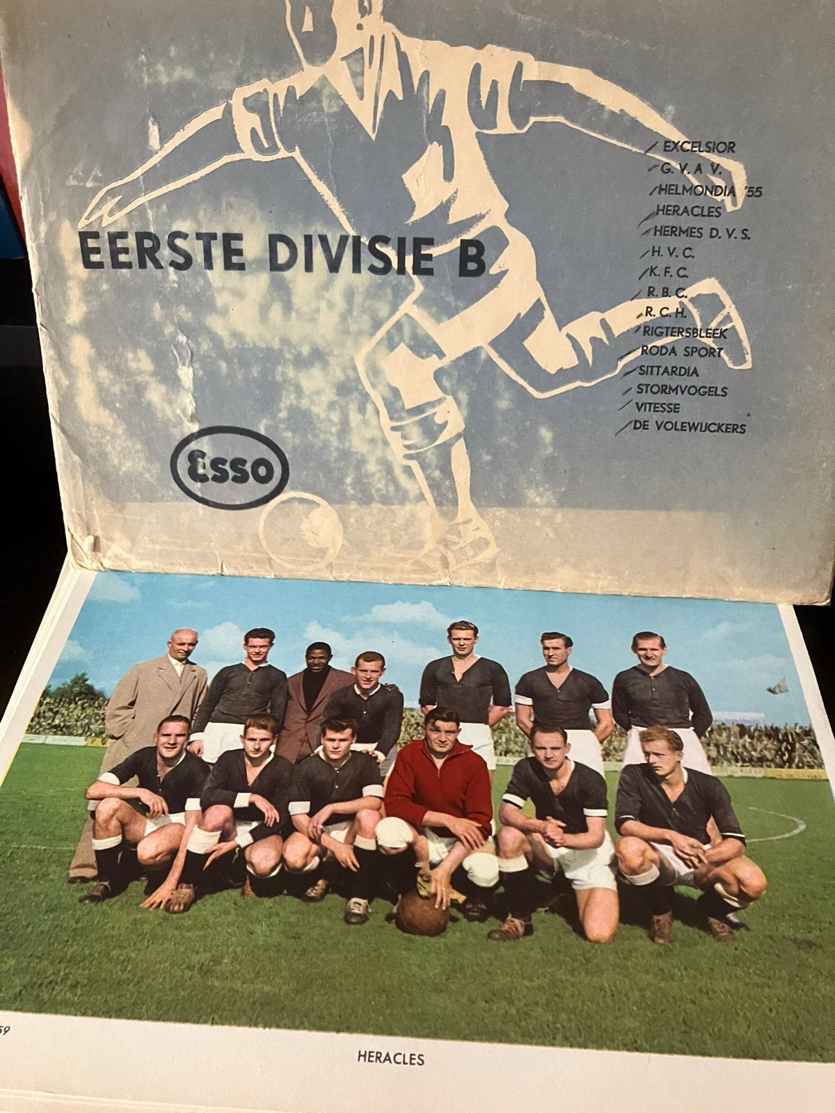 Voetbal platen uit 1956, Ophalen, Zo goed als nieuw, Overige binnenlandse clubs