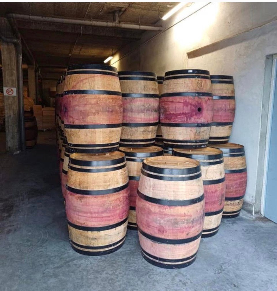 Houten regenton/wijnvat, Ophalen, 150 liter of meer, Bb, Bb
