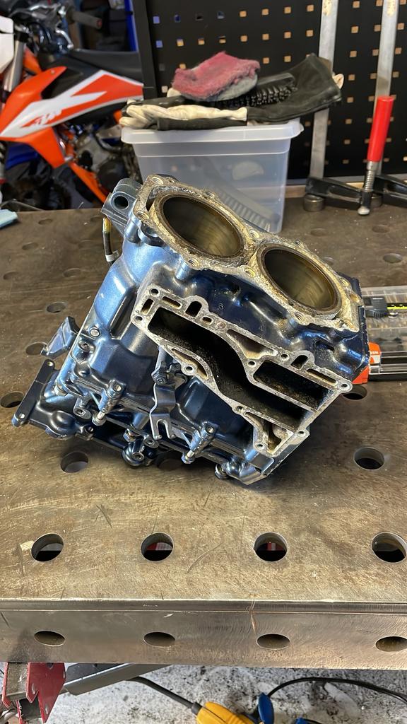 Yamaha 20/25pk 2 takt blok, Ophalen, Gebruikt, Motor en Techniek, Motorboot