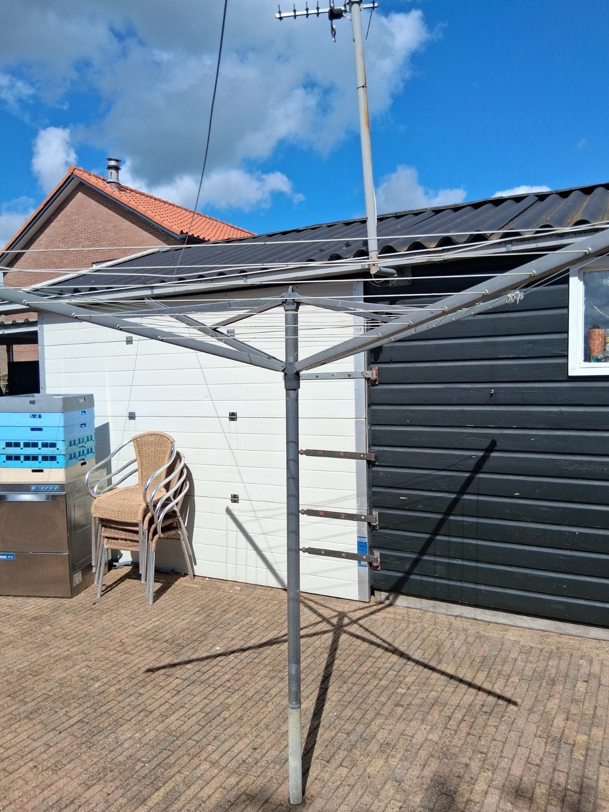 droogmolen, Tuin en Terras, Ophalen of Verzenden, Gebruikt, Droogmolen