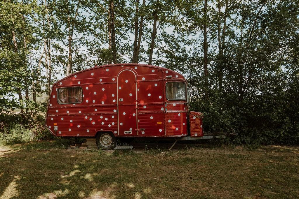 Constructam retro caravan, Ophalen