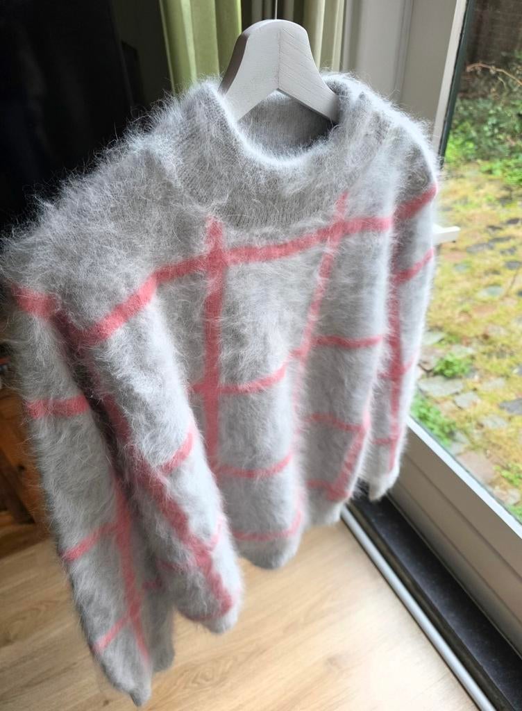 Blue Bay angora trui, Verzenden, Zo goed als nieuw, Maat 42/44 (L), Grijs