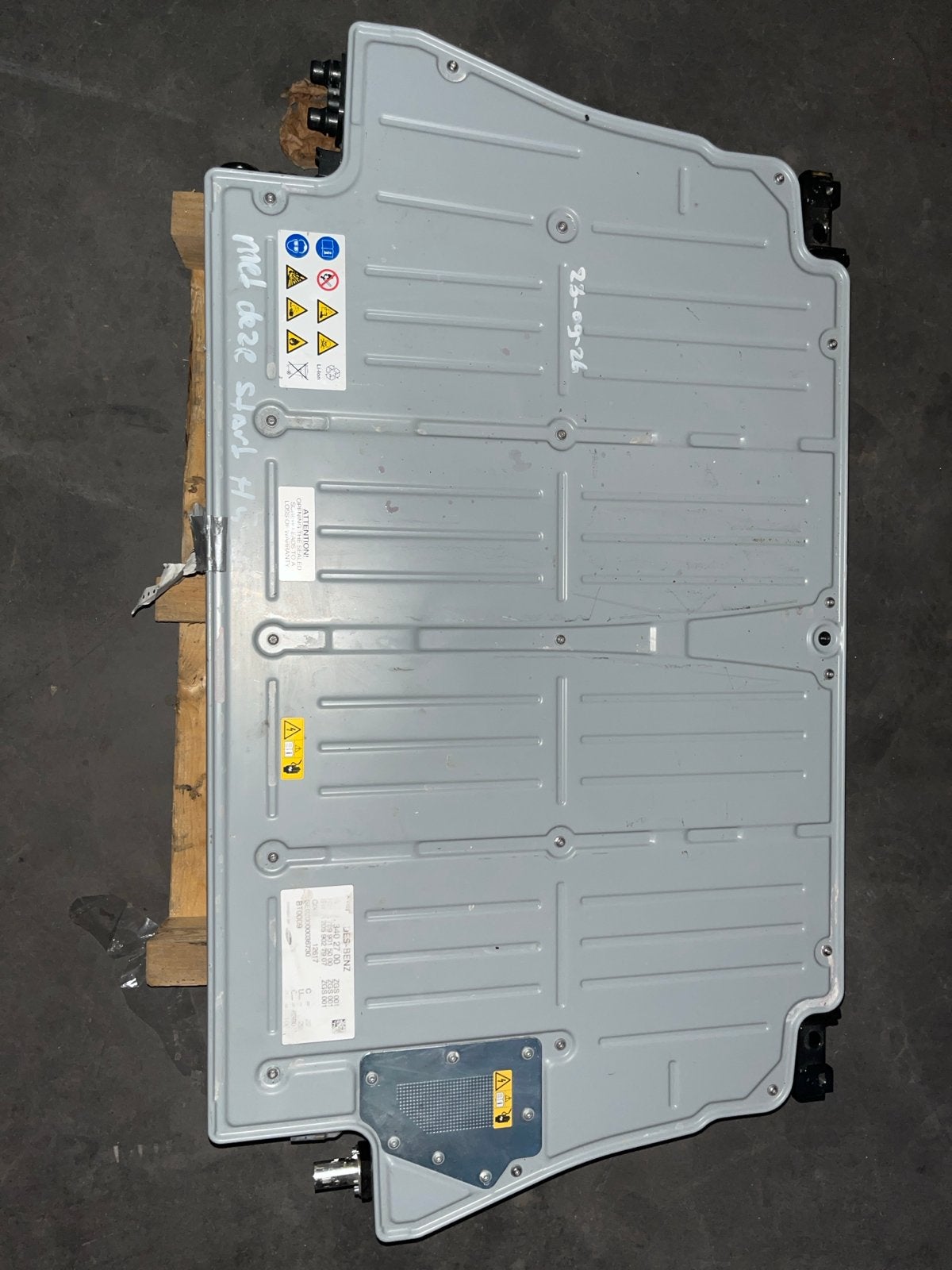Mercedes-Benz Accu A 205 340 2700 - Gebruikt 6,38 kwh 22Ah, Gebruikt, 22Ah, Mercedes-Benz, C350E