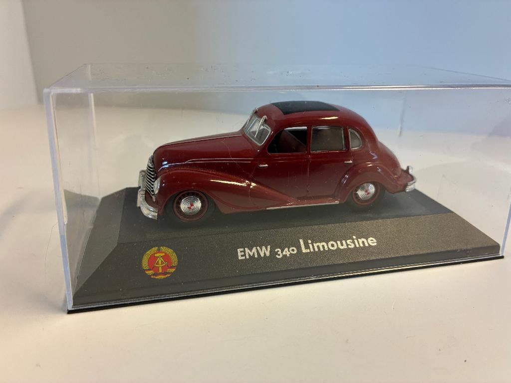 27437: EMW 340 Limousine - Atlas 1:43, Auto, Ophalen of Verzenden, Zo goed als nieuw, Bachsatztstr. 54 D 72131 Ofterdingen, Germany