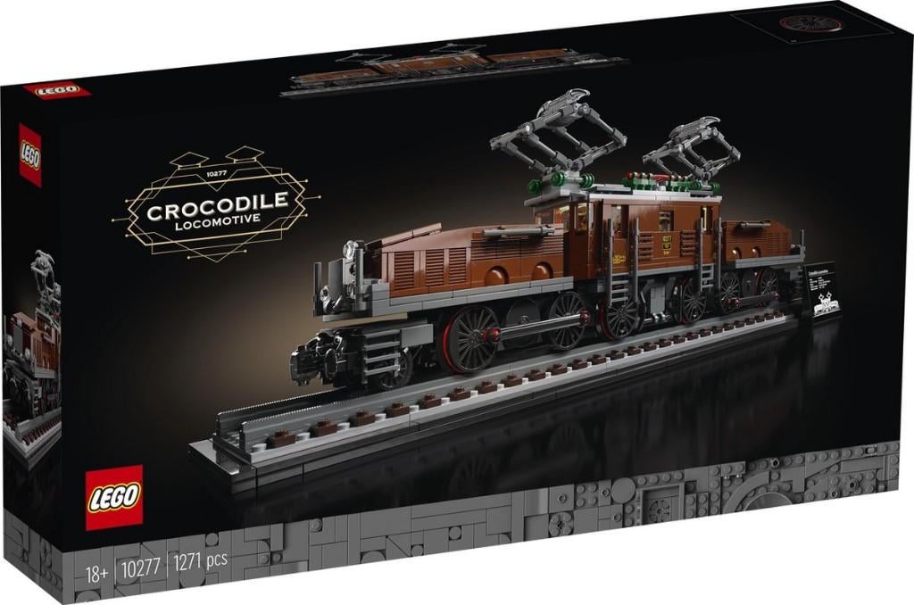 LEGO Creator Expert - Krokodil Locomotief - 10277, Lego, Nieuw, Ophalen of Verzenden, Creator