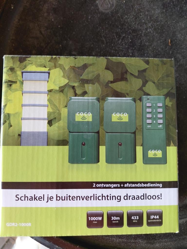 Draadloze schakelaar, Kunststof, Minder dan 50 watt, Nieuw, Ophalen of Verzenden