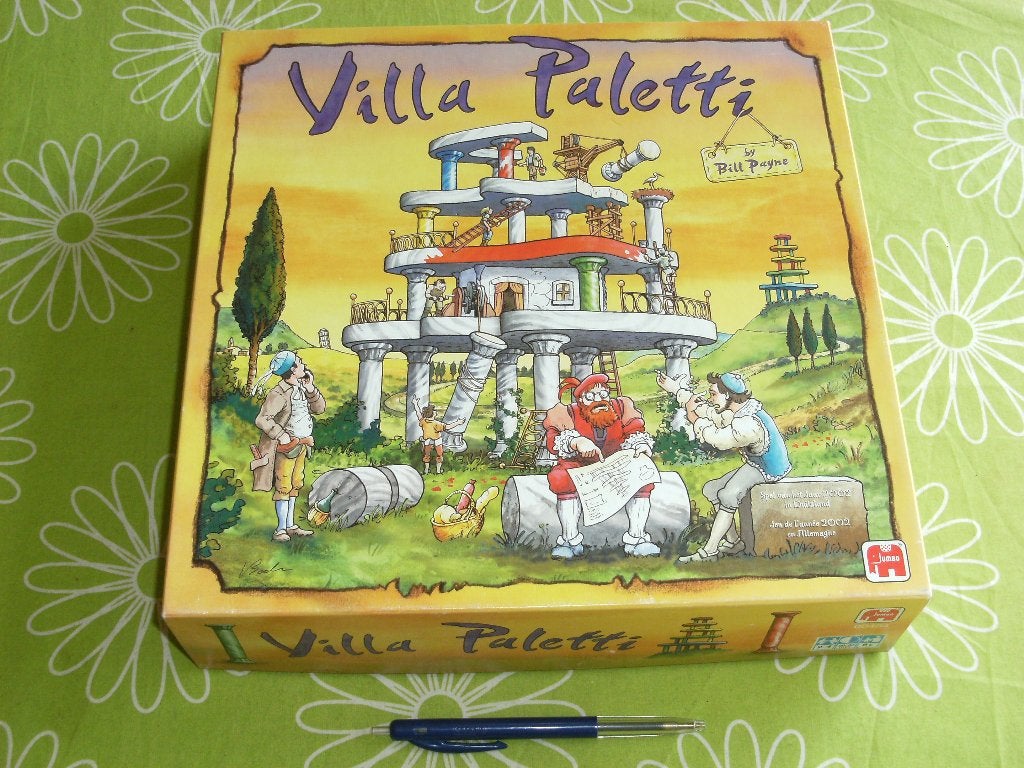 Villa Paletti - plaats je pilaren zo dat de toren niet valt!, Hobby en Vrije tijd, Gezelschapsspellen | Bordspellen, Een of twee spelers