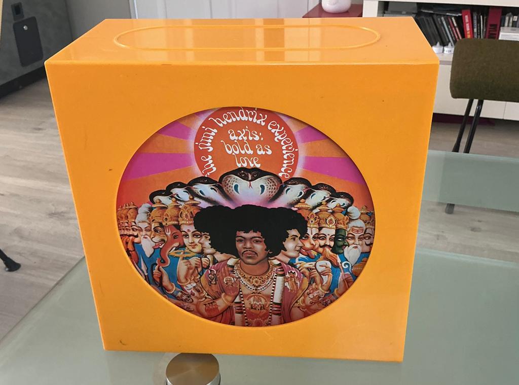 Vintage LP platenrek, Ophalen of Verzenden