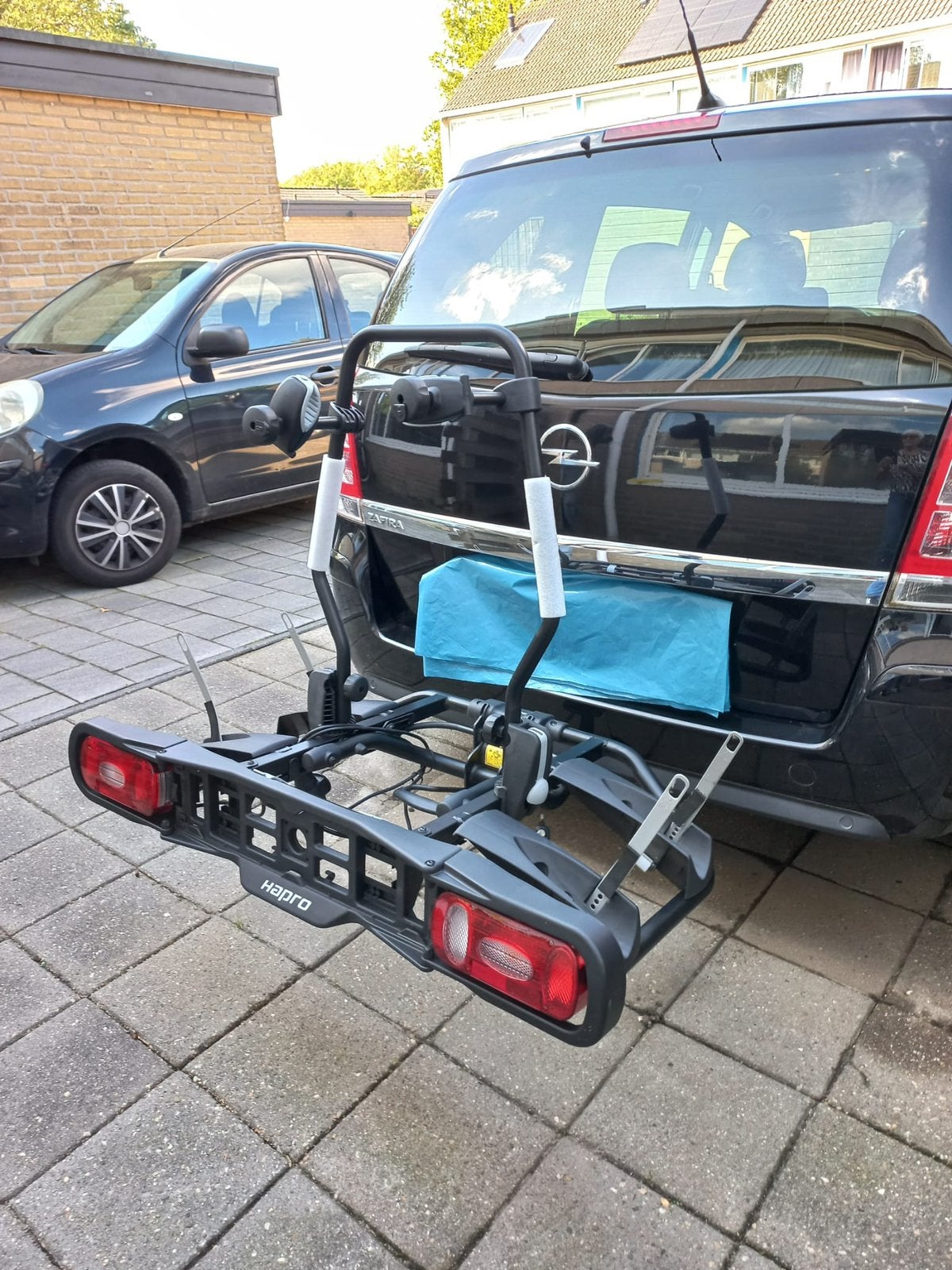 HAPRO Premium Atlas 2 fietsendrager voor 2 fietsen, Ophalen, Zo goed als nieuw, Trekhaakdrager