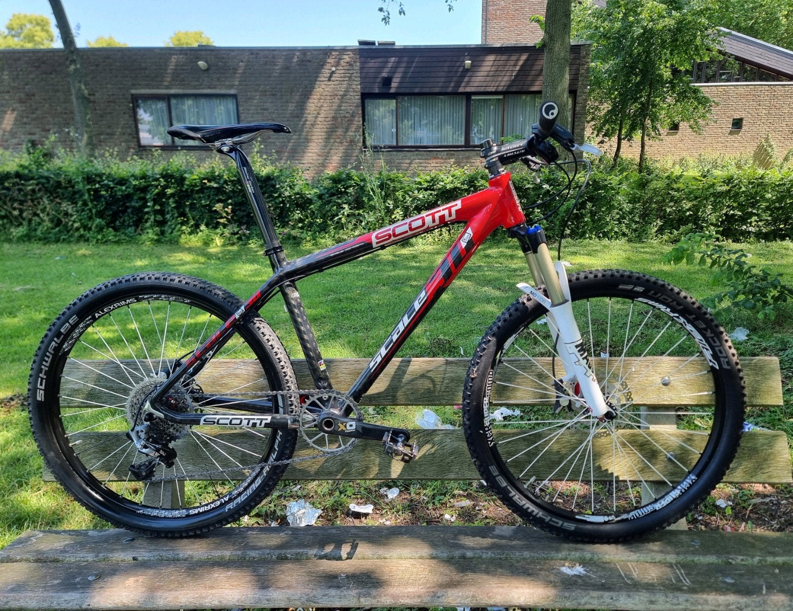 Scott Scale CR1 30 Carbon/ M/ XX1 11s/ XTR/ DT-SWISS/ Magura, Hardtail, 45 tot 49 cm, Zo goed als nieuw, Schijfrem