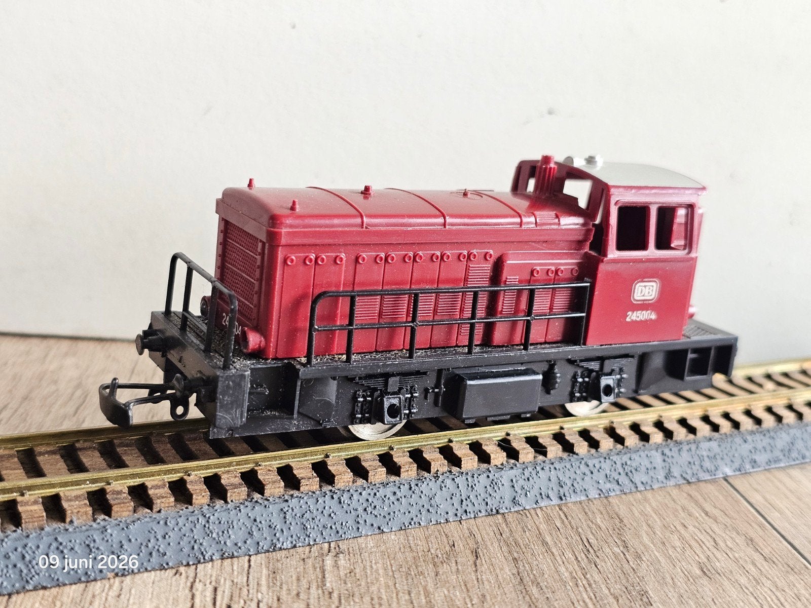 Modeltrein Ho jouef DB rangeer lokje, Hobby en Vrije tijd, Modeltreinen | H0, Ophalen of Verzenden, Gelijkstroom, Wagon, Jouef