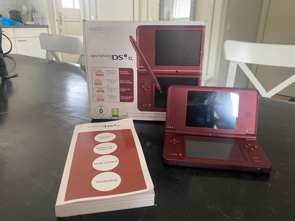 Nintendo DS XL, Ophalen of Verzenden, Zo goed als nieuw