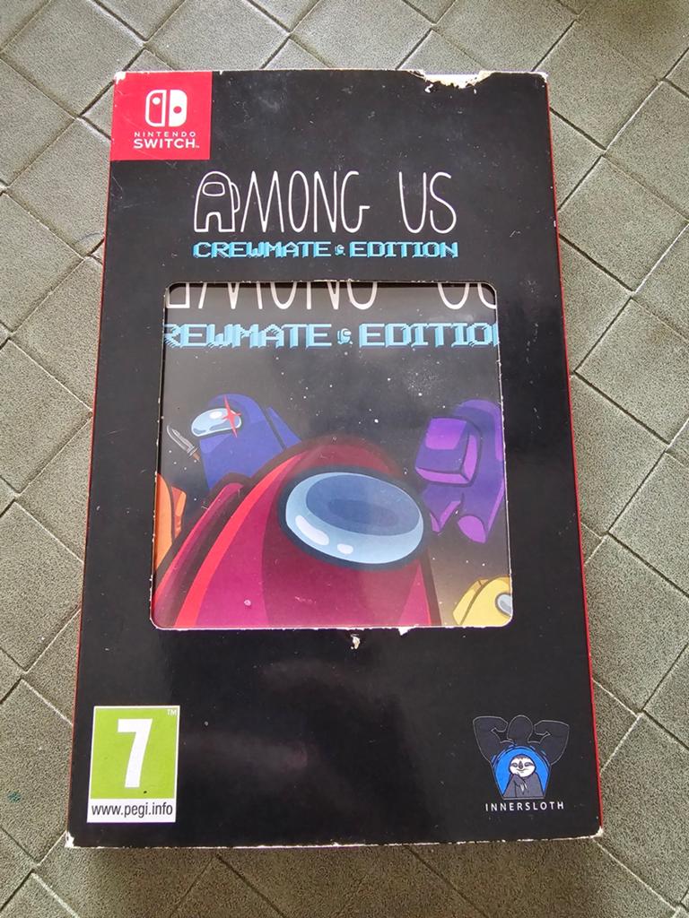 Among Us Crewmate Edition - Nintendo Switch, Spelcomputers en Games, Spelcomputers | Nintendo Switch, Zo goed als nieuw, Met games