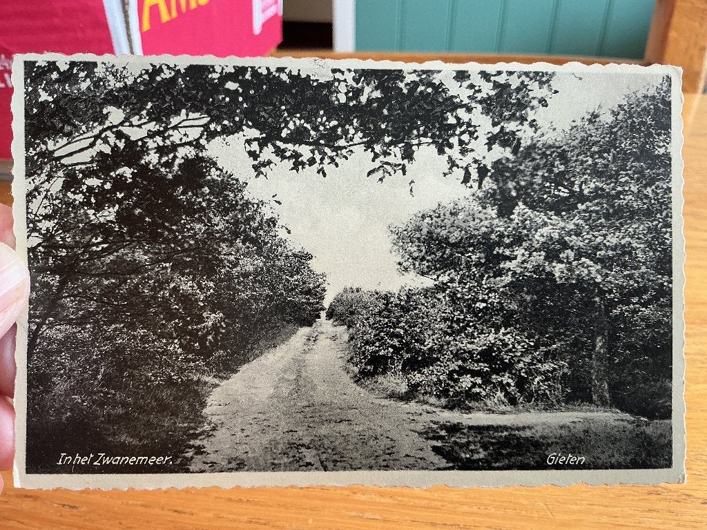 Gieten in het Zwanemeer, Verzenden, 1940 tot 1960, Ongelopen, Drenthe