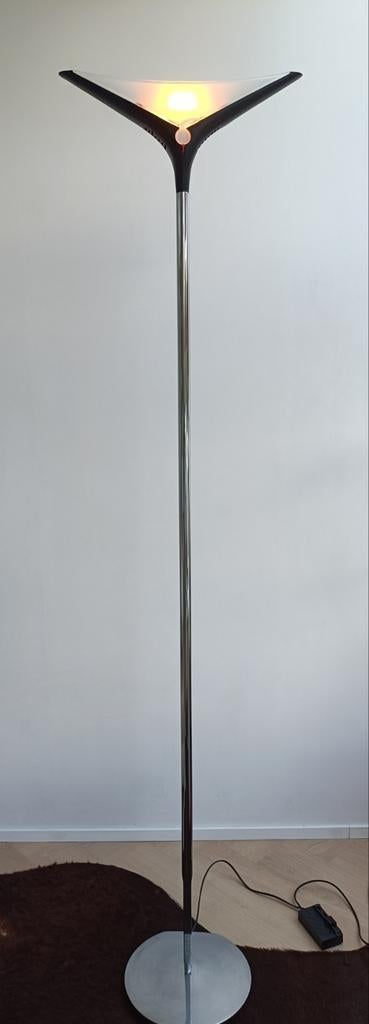 Nemo Tukana vloerlamp – Carlo Forcolini – zeldzaam Italiaans, Ophalen, Glas, Zo goed als nieuw, 150 tot 200 cm