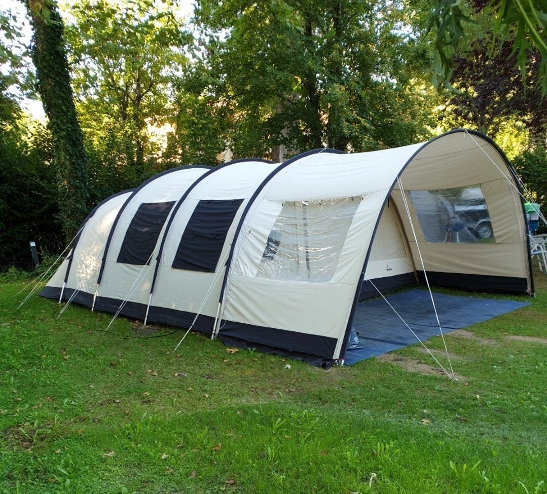 campeerset met obelink familia 6. inclusief aanhanger., Caravans en Kamperen, Tenten, Ophalen, Gebruikt, Tot en met 6