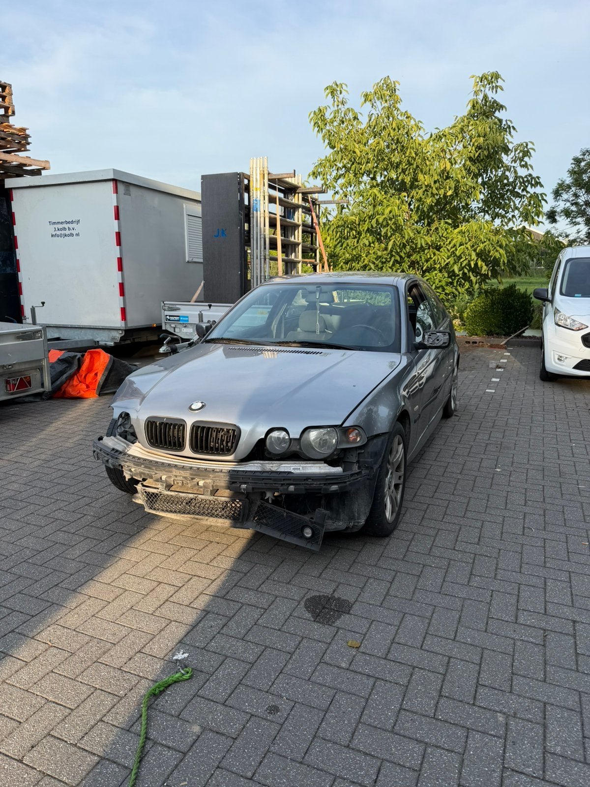 BMW 3-Serie e46 1.8 TI 316 Compact 2004 Grijs, Ophalen, BMW