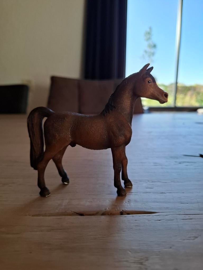 Schleich paardje, Ophalen of Verzenden, Gebruikt, Paard, Beeldje of Figuurtje