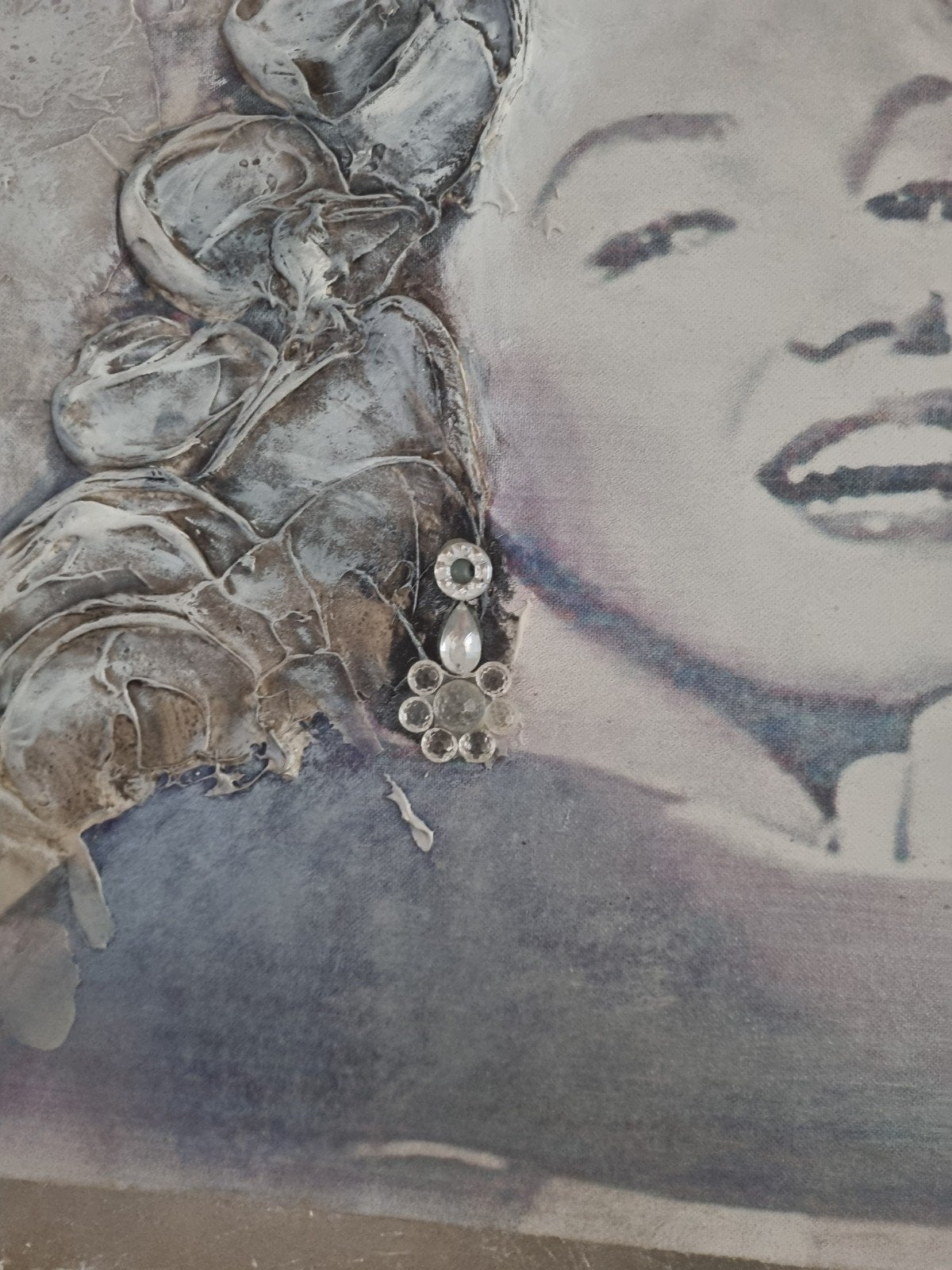 3D Schilderij Marilyn Monroe - Uniek, Antiek en Kunst, Ophalen