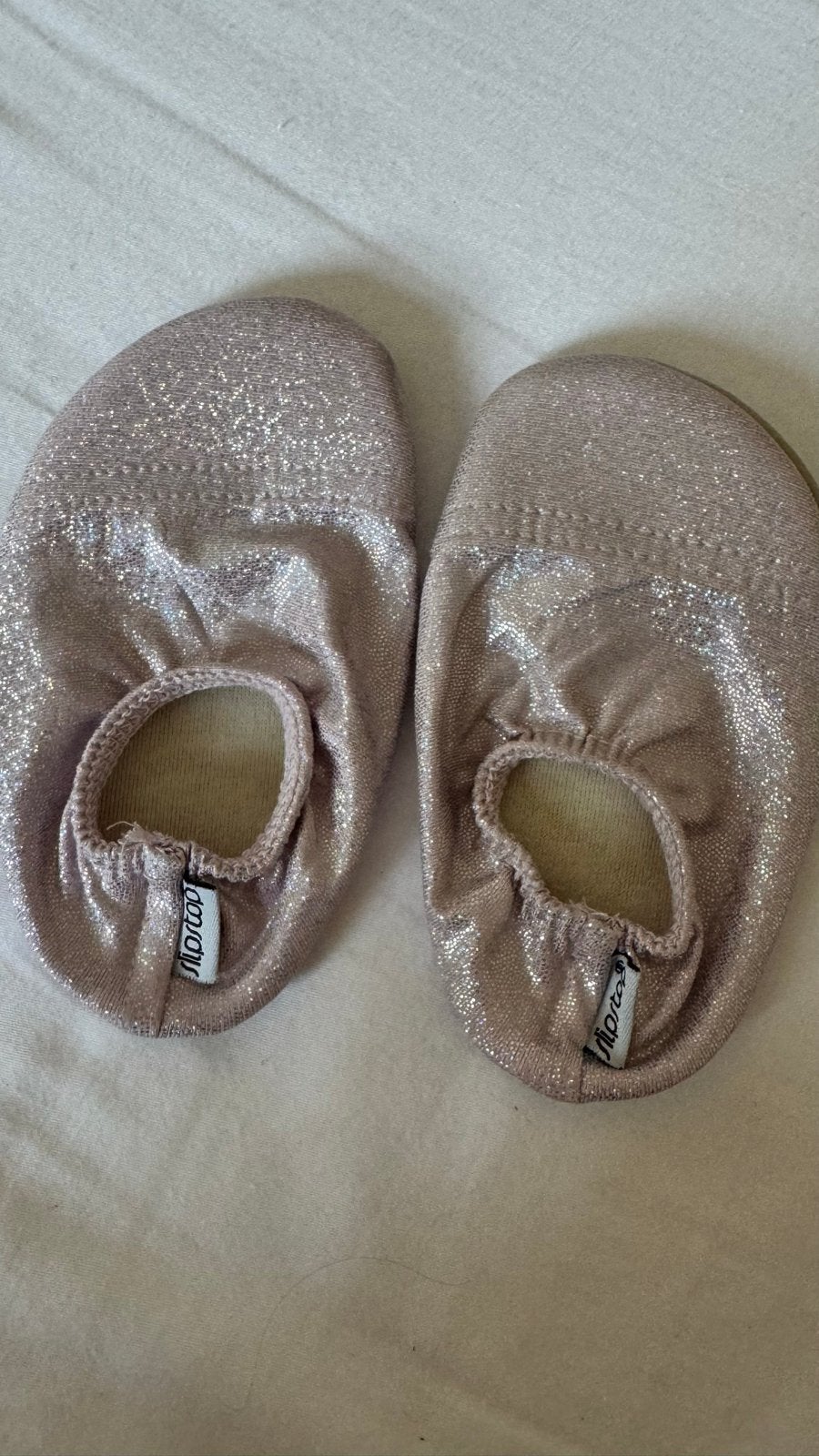 Roze glitter slipstop Zo goed als nieuw, Ophalen of Verzenden, Zo goed als nieuw, Meisje, Zwem-accessoire