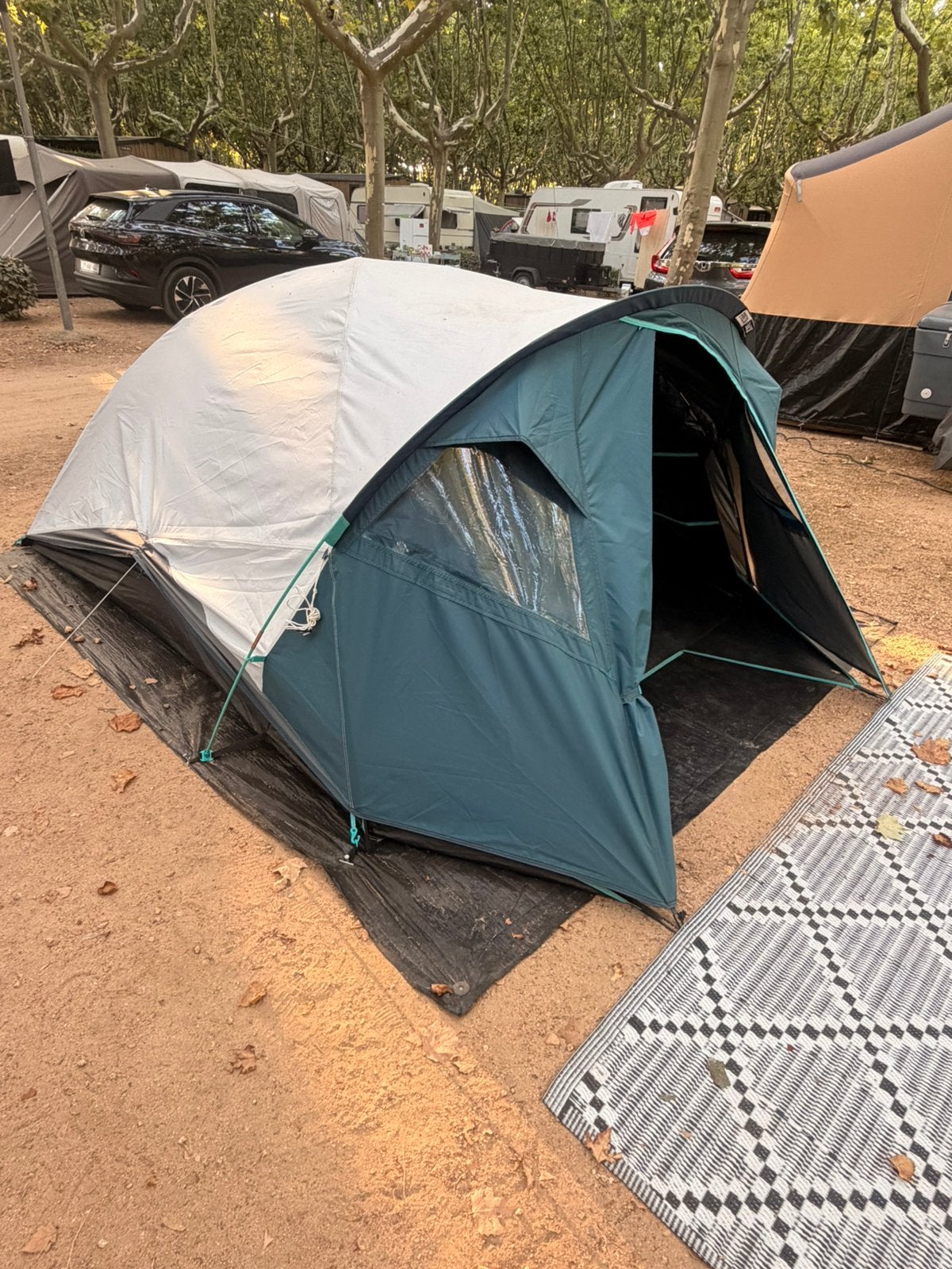 Quechua 3 persoonstent B&F, Ophalen of Verzenden, Zo goed als nieuw, Tot en met 3