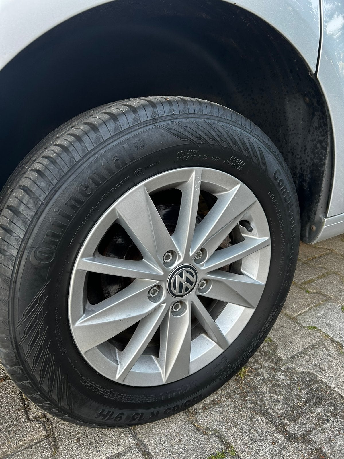 Velgenset 5x112 continental zomerset, Ophalen, Nieuw, Zomerbanden, Banden en Velgen