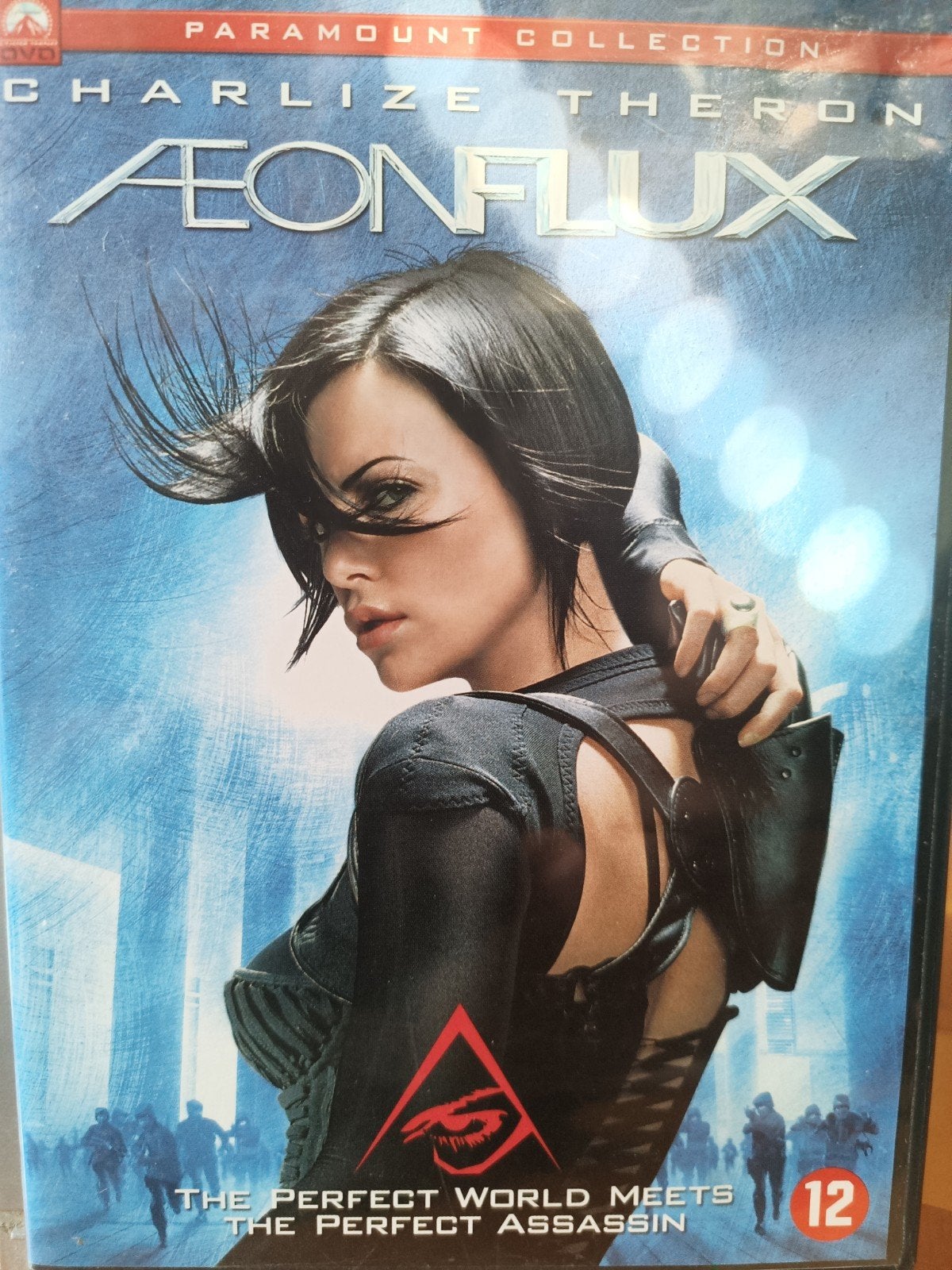 Aeon Flux Dvd NL ZGAN- Charlize Theron Sci-Fi Actie, Bonusmateriaal, Engels, Nederlands, Actie