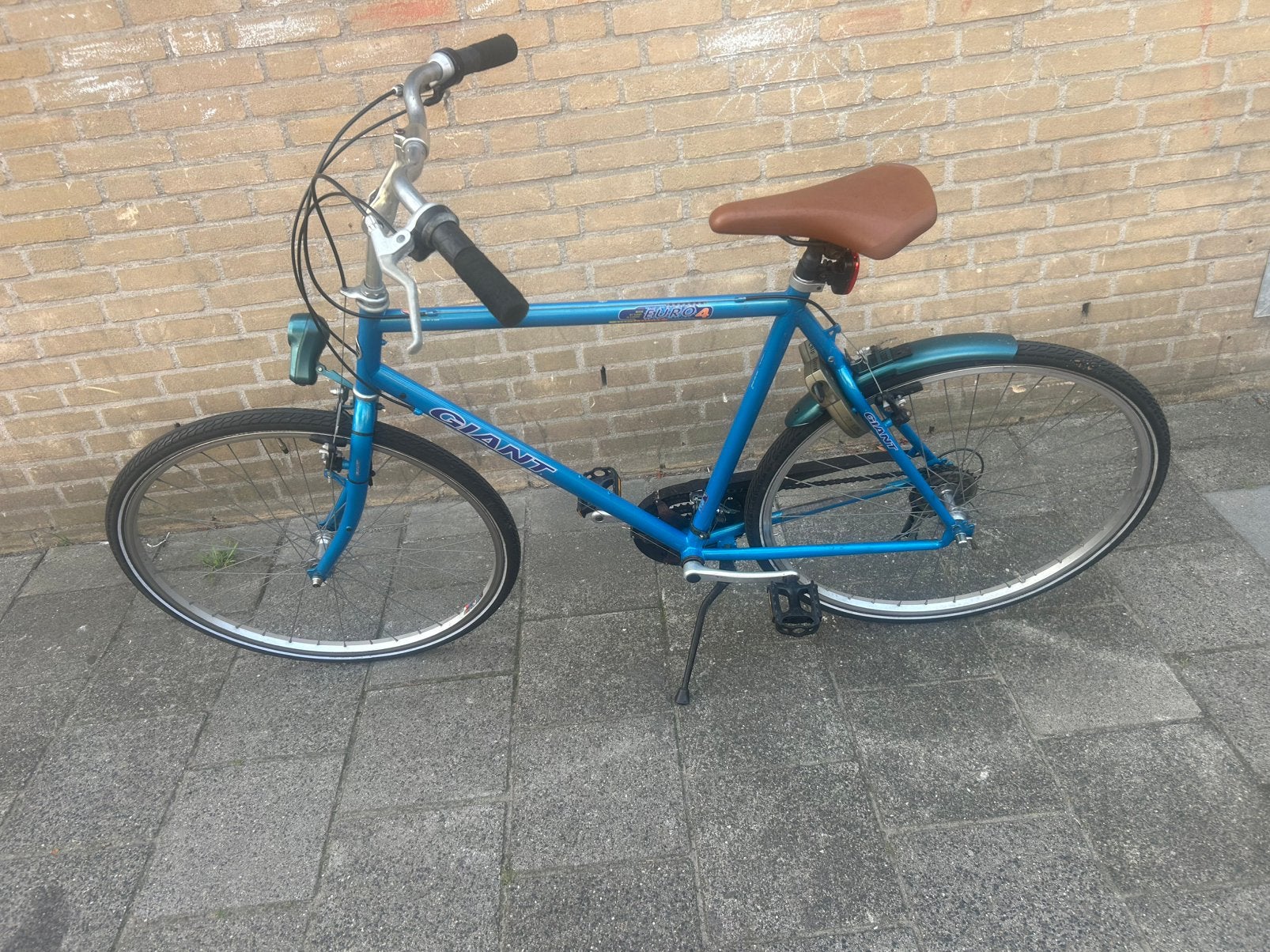 Giant herenfiets/MTB 28 inch 60 cm - Shimano 3x7 versn., Fietsen en Brommers, Fietsen | Heren | Herenfietsen, Ophalen, Versnellingen
