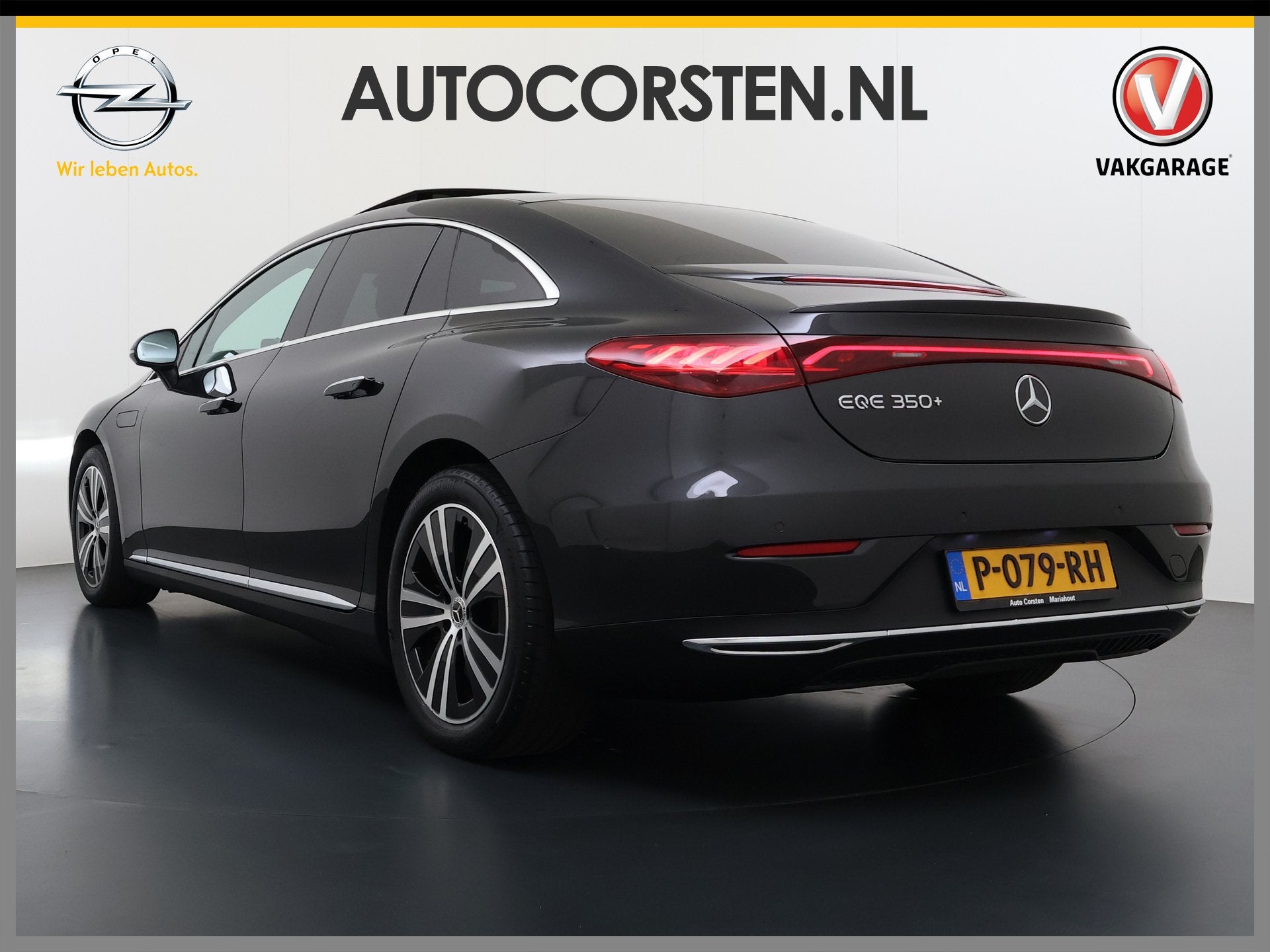 Mercedes-Benz EQE 350+ 91kWh 293pk Pano-Dak Leer+Verwarmd+El, Dealer onderhouden, Achterwielaandrijving, Gebruikt, 662 km