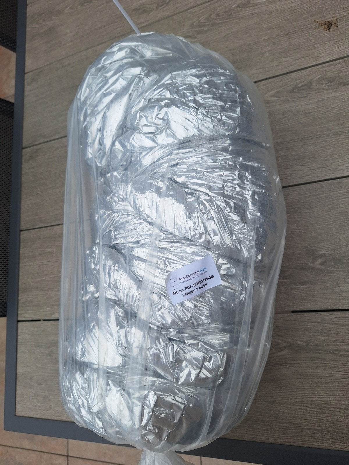 Pro-Connect Flex Luchtkaalsysteem 125mm 3m Geïsoleerd, Ophalen of Verzenden, Nieuw, Ventilator en Afzuiger