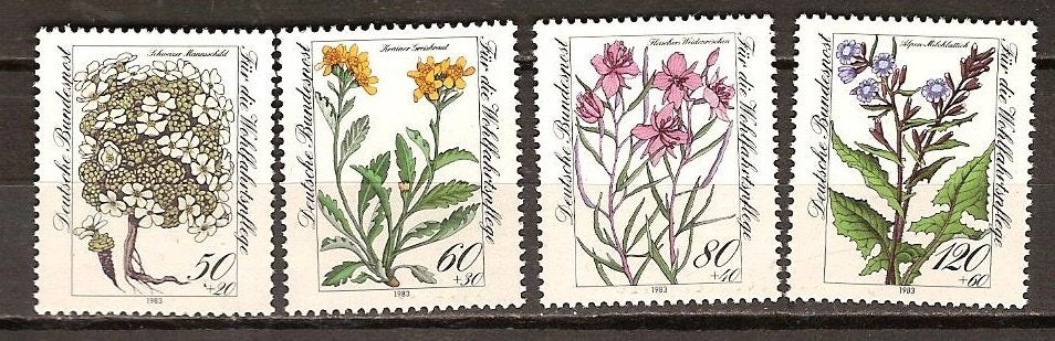 BRD 1188-1191 pf, Postzegels en Munten, Ophalen of Verzenden, BRD, Postfris