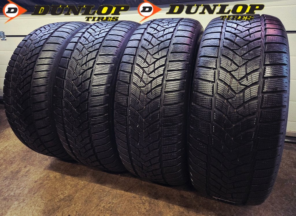 4x 255 55 R18 DUNLOP *DEMO* NIEUW €100 P.S GEMONTEERD EN AL, Auto-onderdelen, Ophalen, 18 inch, Gebruikt, 255 mm