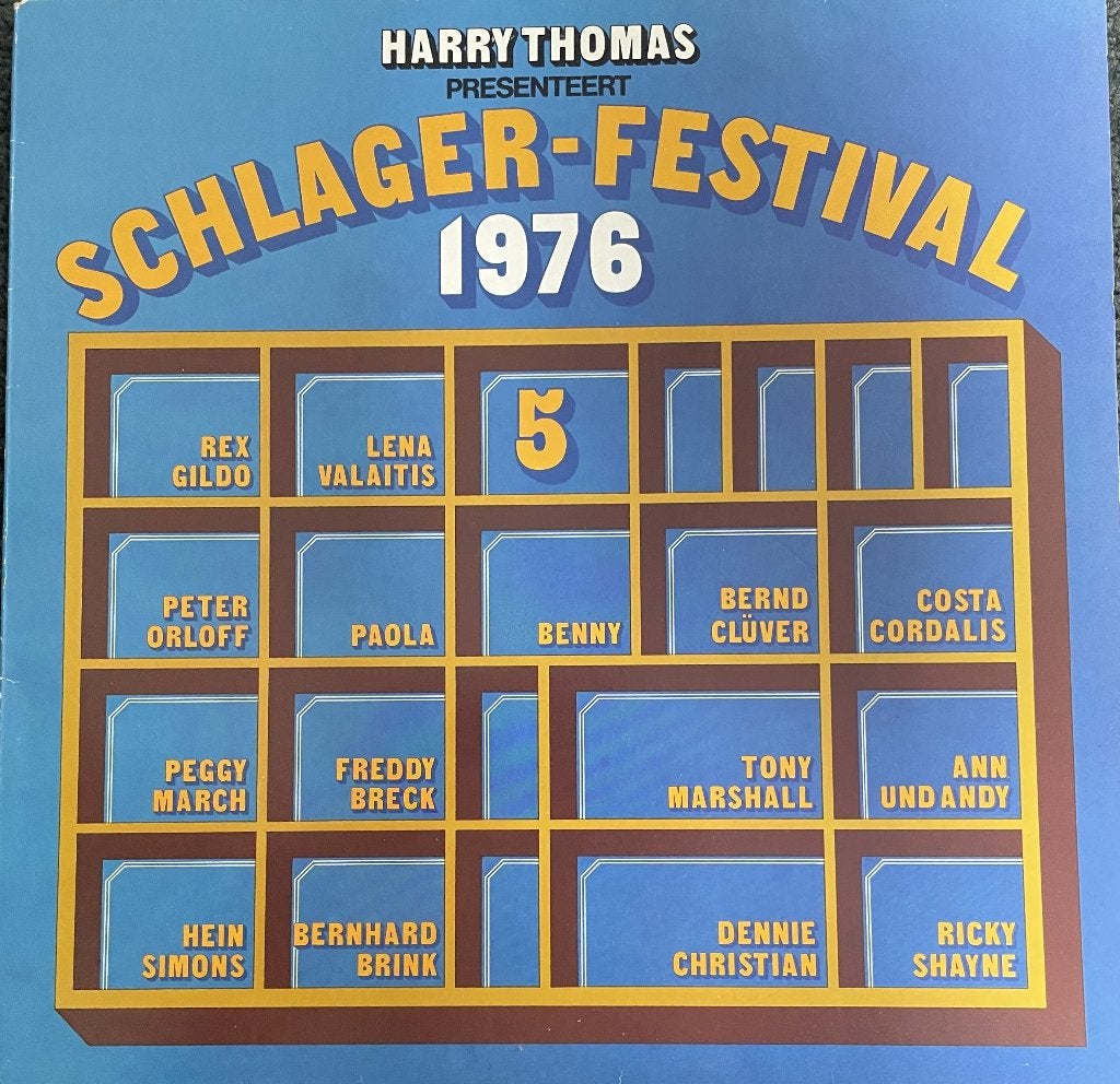 LP: Schlagerfestival 1976, Ophalen of Verzenden, Zo goed als nieuw, 12 inch, LP