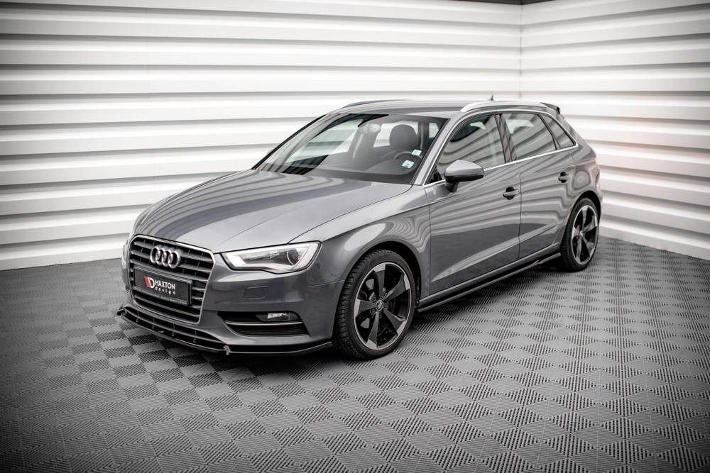 Frontlip sideskirt diffuser spoiler Audi A3 8V sportback 13+, Auto diversen, Tuning en Styling, Ophalen of Verzenden