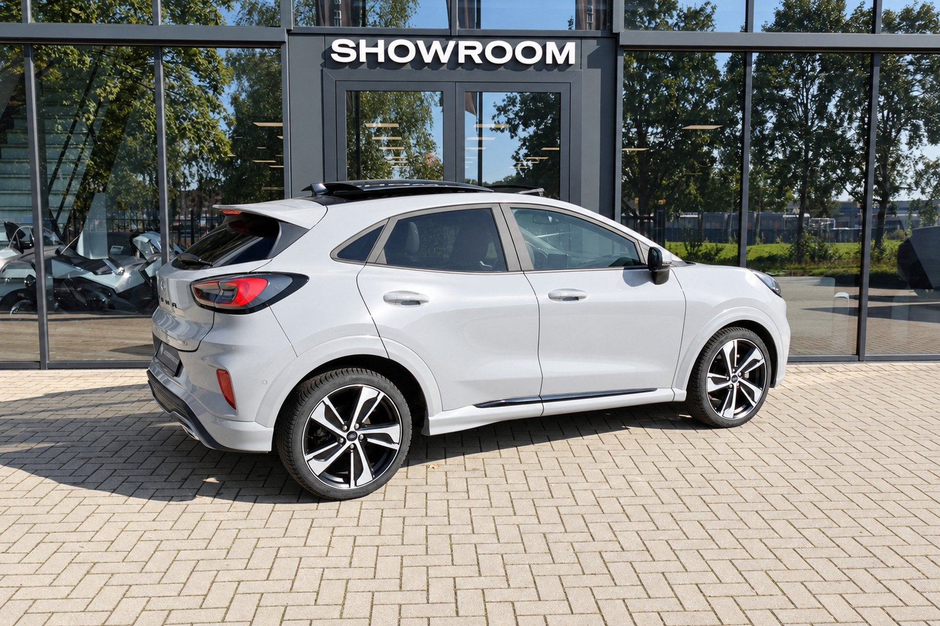 Ford Puma 1.0 EcoBoost Hybrid ST-Line X PANO B&O KEYLESS, Auto's, Dealer onderhouden, Zwart, 1226 kg, Origineel Nederlands