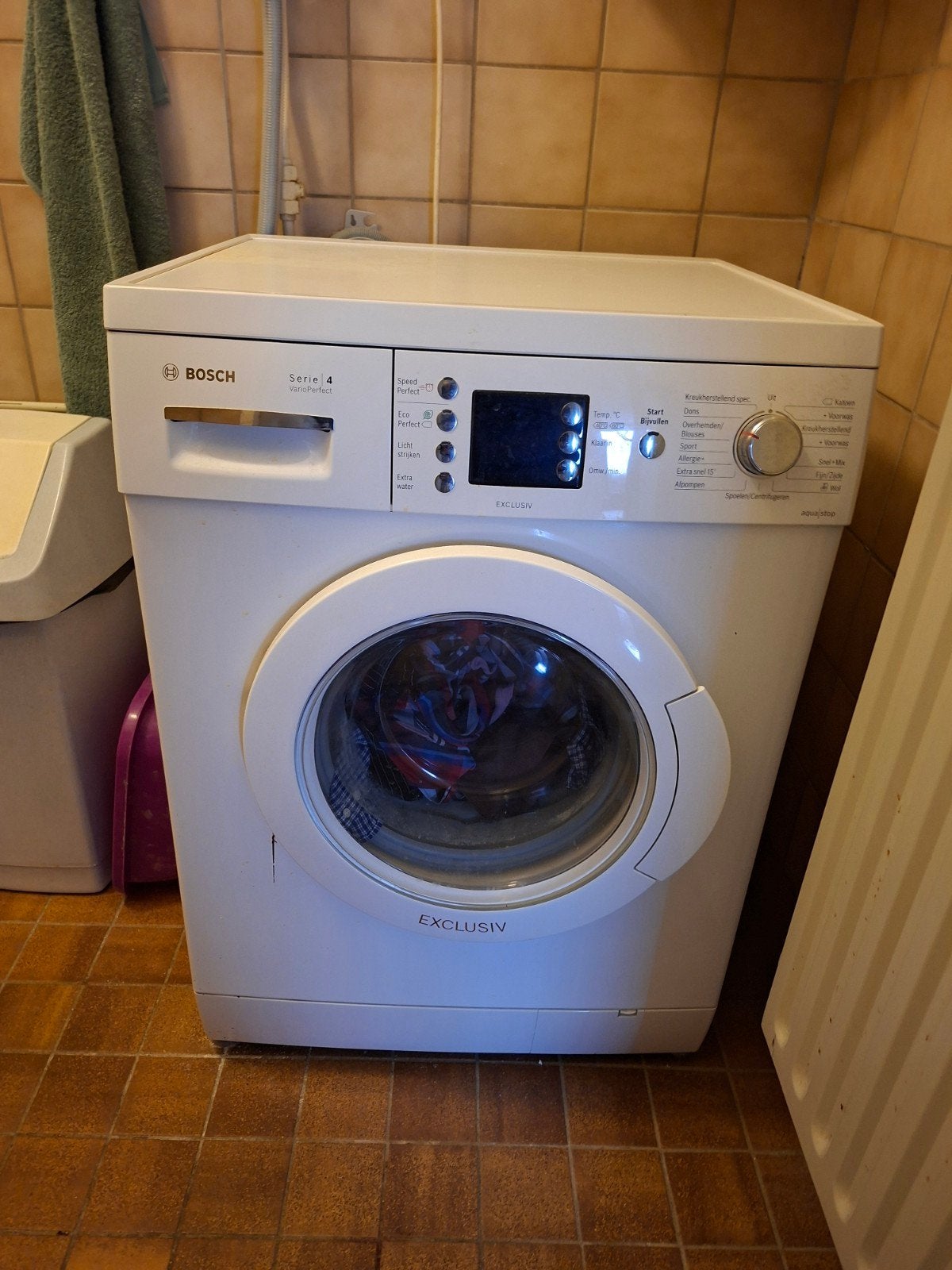 Bosch Varioperfect serie 4 exclusive Leiden, 6 tot 8 kg, Ophalen of Verzenden, 1200 tot 1600 toeren