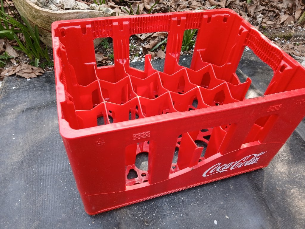 Retro vintage origineel Coca Cola krat voor flesjes (SC-23), Ophalen, Gebruikt