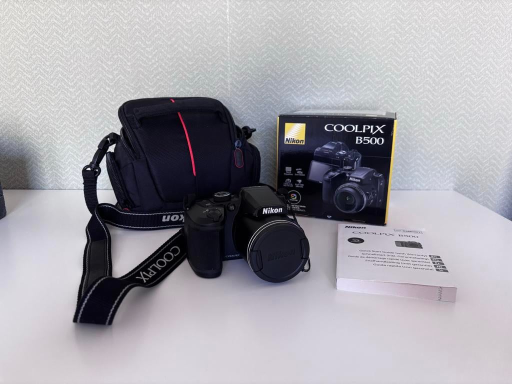 Nikon COOLPIX B500 digitale bridgecamera - 40x zoom, Verzenden, Compact, Zo goed als nieuw, Nikon