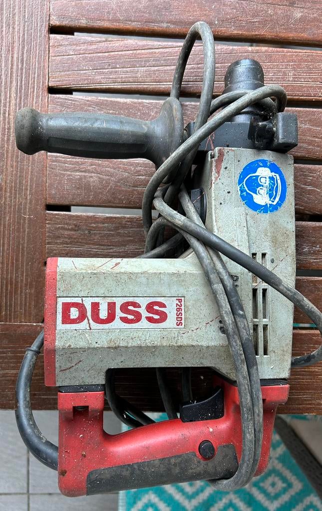 Duss klopBoor gebruikt 125 P26 SDS, Ophalen of Verzenden, Zo goed als nieuw, Boor- en/of Breekhamer