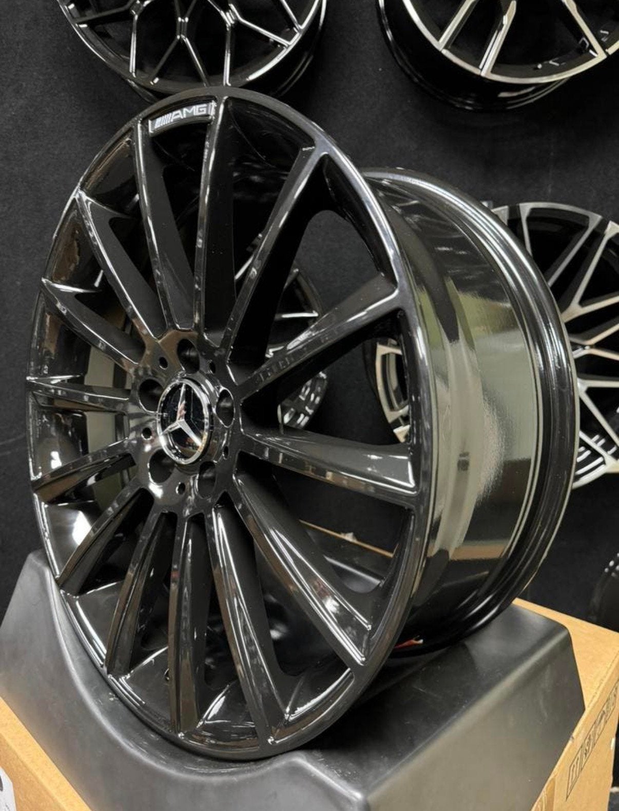 19 inch velgen voor Mercedes AMG look 5x112 A B C CLA KLASSE, Auto-onderdelen, Banden en Velgen, 19 inch, Velg(en), Nieuw, Ophalen of Verzenden