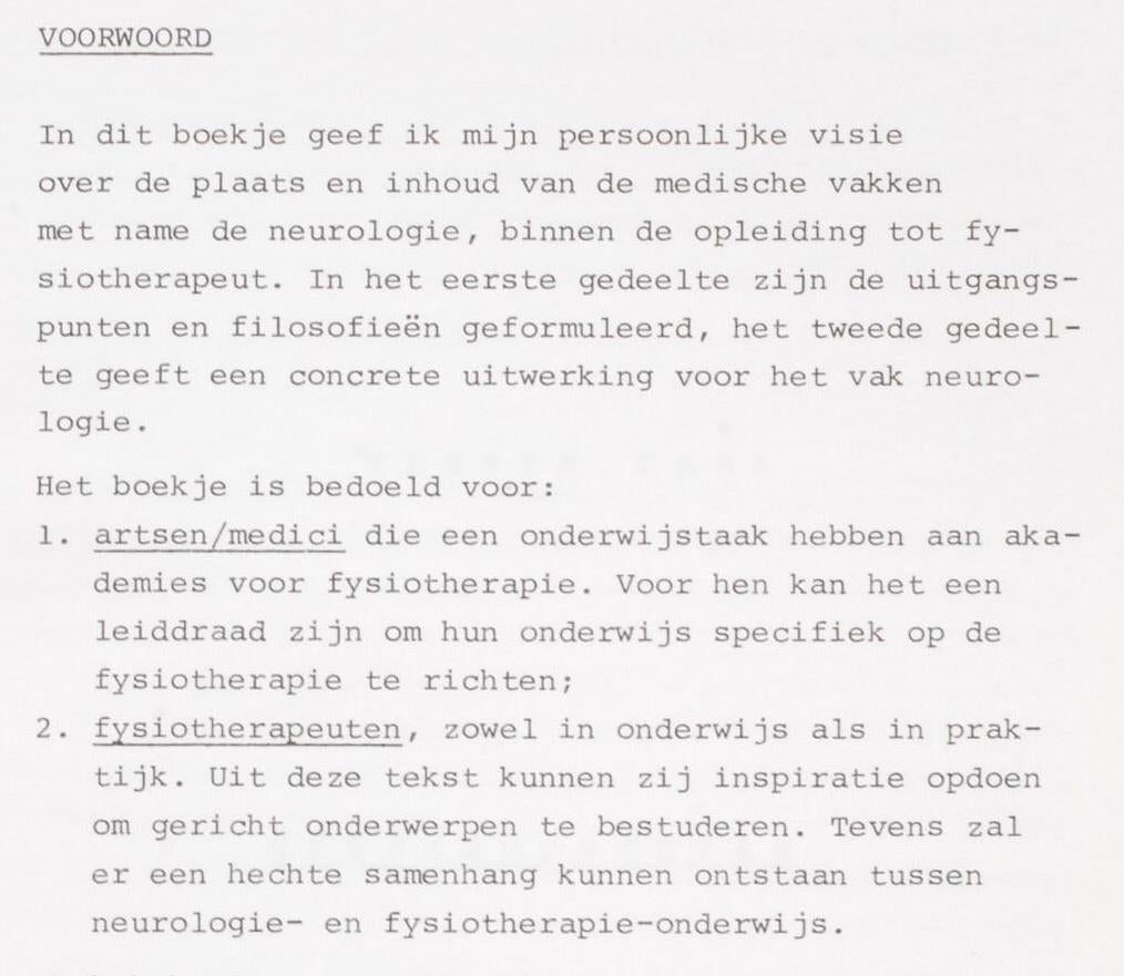 Neurologie voor fysiotherapeut (1982), Boeken, Studieboeken en Cursussen, Verzenden, Beta, Zo goed als nieuw, HBO