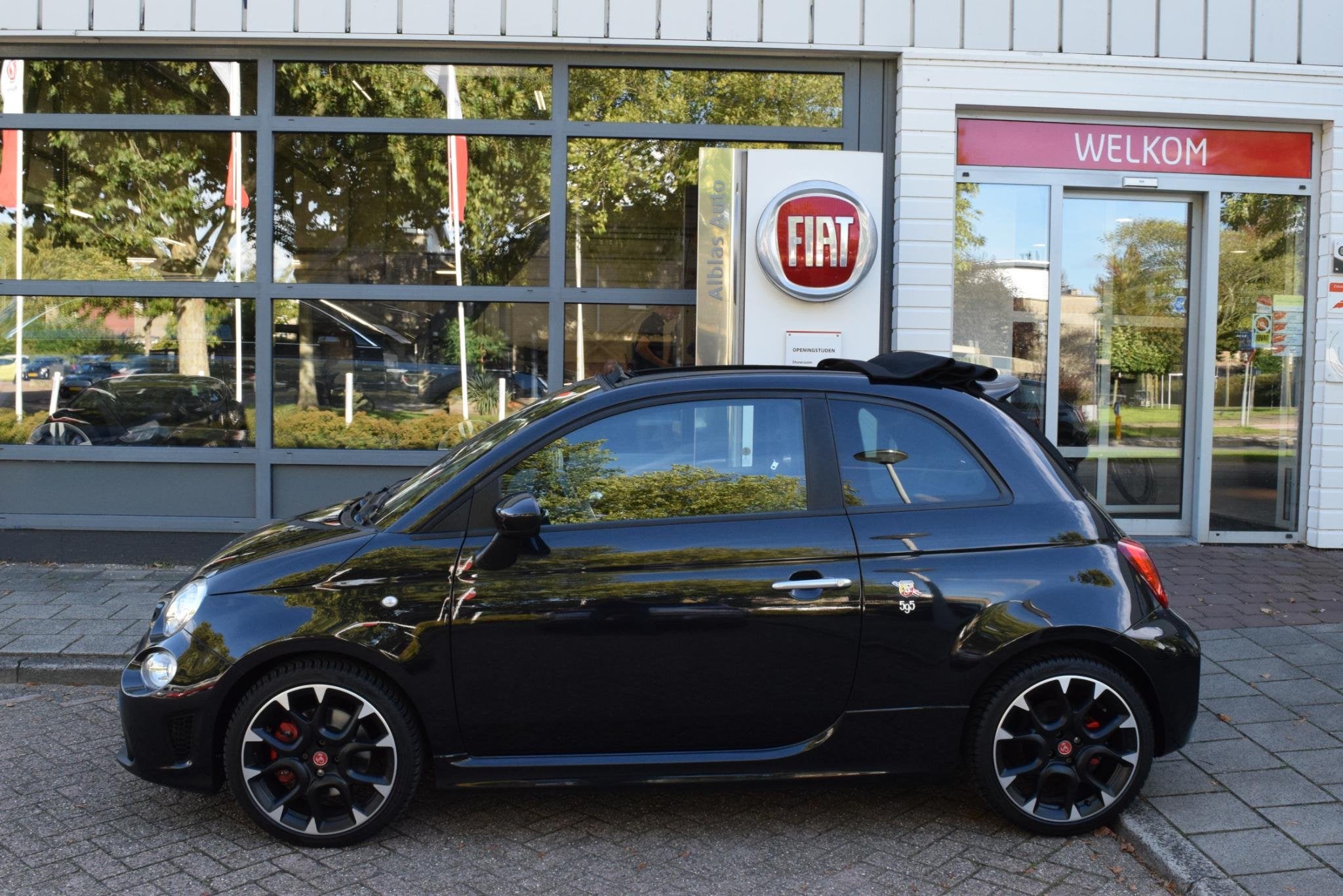 Abarth 500C 595|Cruise|Beats|Xenon|Stoelverw., Auto's, Voorwielaandrijving, 145 pk, Stof, Euro 6