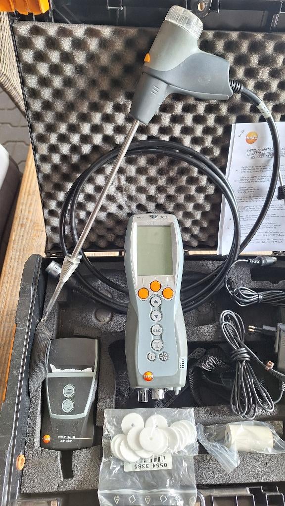 1x Testo 330-2L Rookgasanalyser / Rookgasanalyse apparaat, ,, Ophalen of Verzenden, Zo goed als nieuw, ,