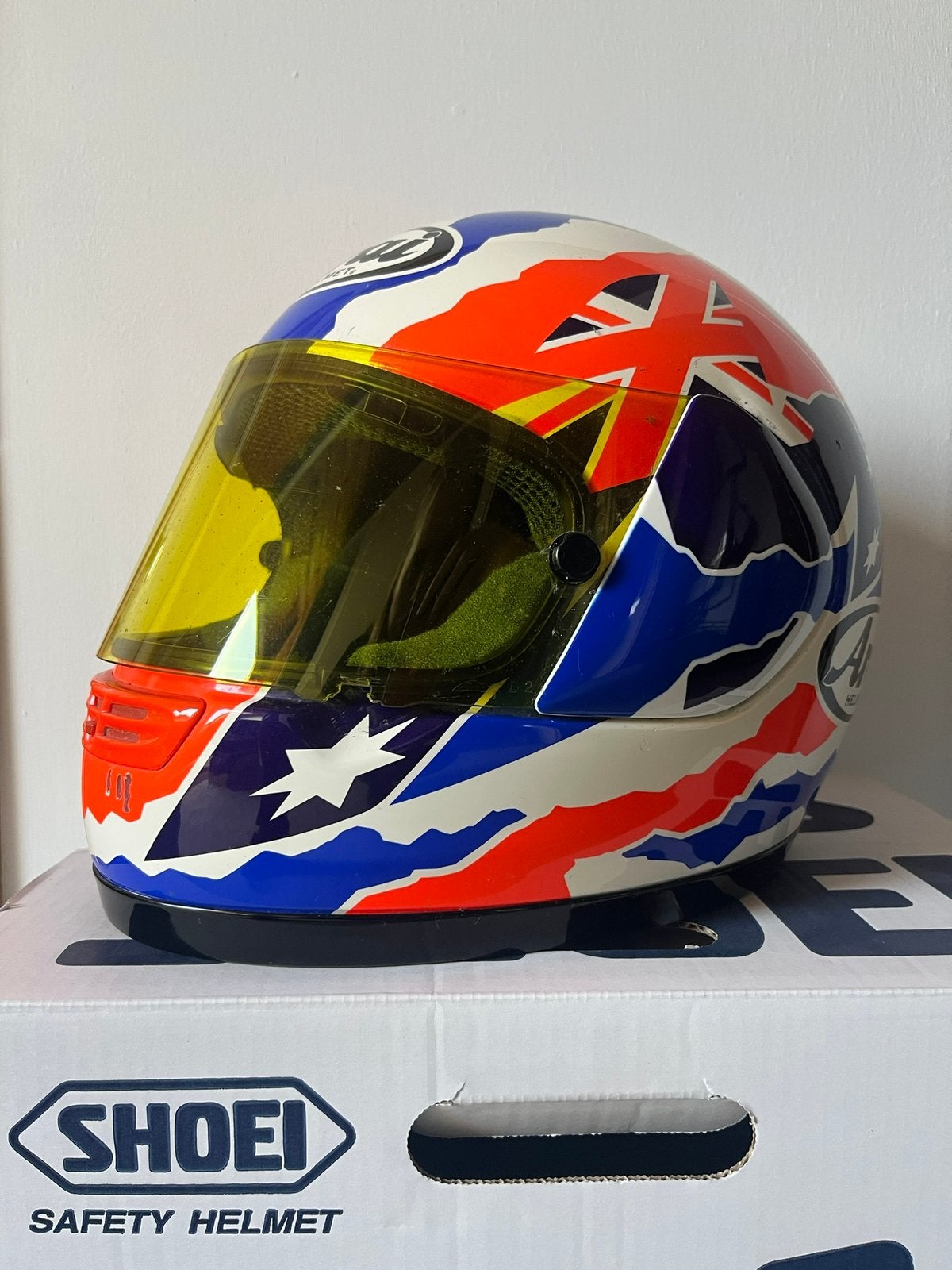 Arai NR-3 Mick Doohan Replica helm, Arai, XL, Ophalen of Verzenden, Integraalhelm