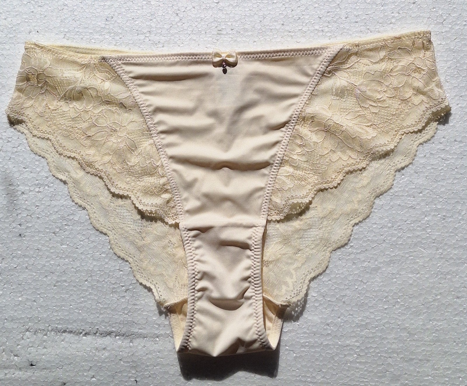 Sexy gele romantische slip van de Wibra (!) maat XL, Wibra, Verzenden, Geel, Slip
