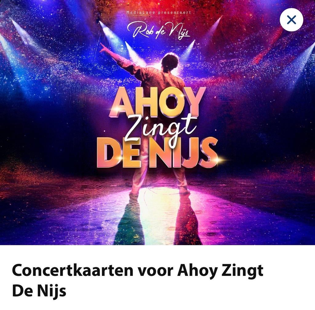 Ahoy zingt de Nijs, Twee personen, Juni