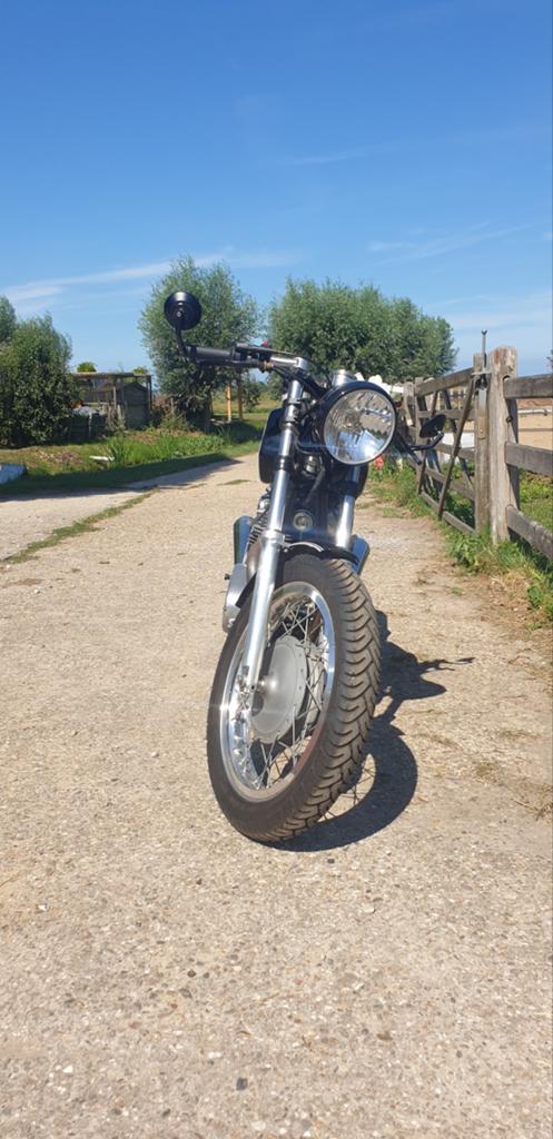 Xs650 caferacer, 2 cilinders, Occasion, Motorrijbewijs A, Particulier